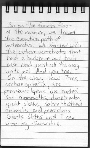 Evolution Journal - Page 26 - Conclusion - 1