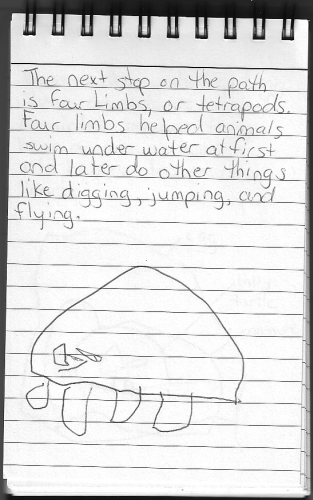 Evolution Journal - Page 4 - Four Limbs